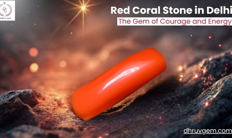 Red Coral Stone in Delhi, India